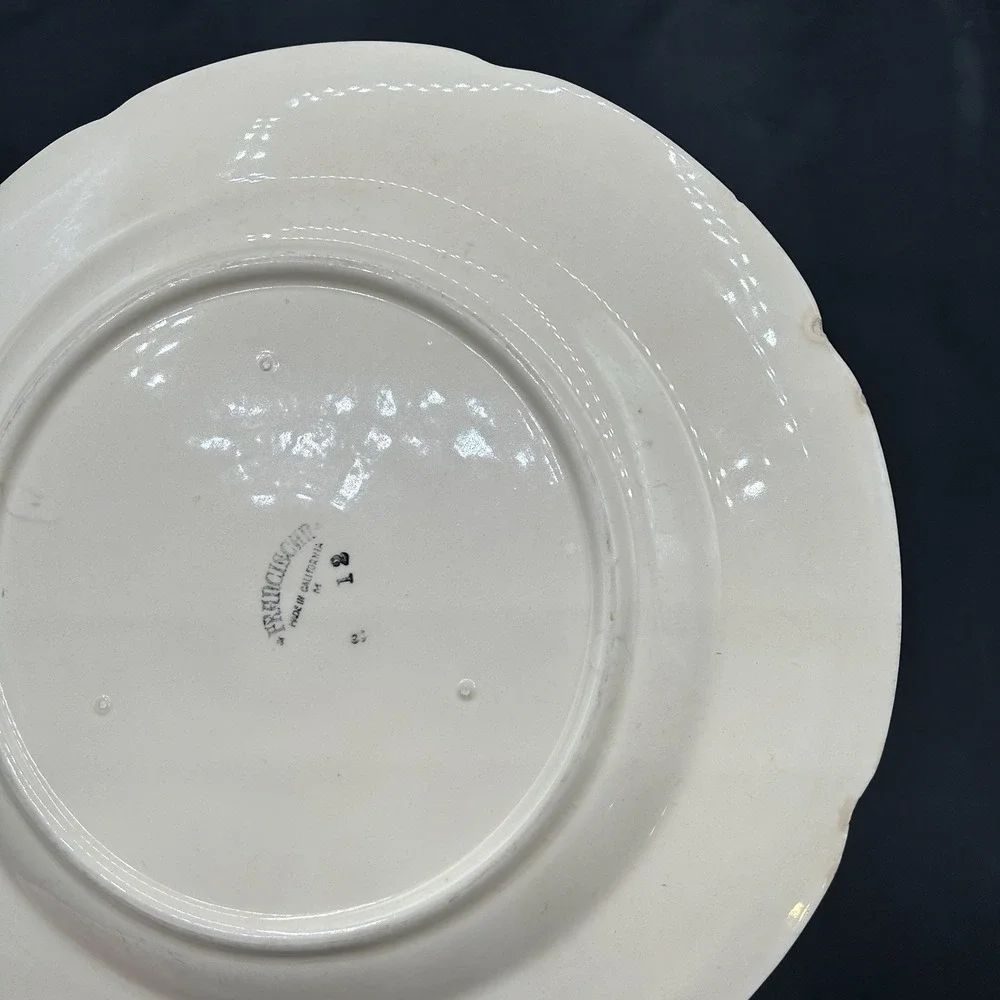 Vintage Franciscan Apple Dinner Plate 10.75